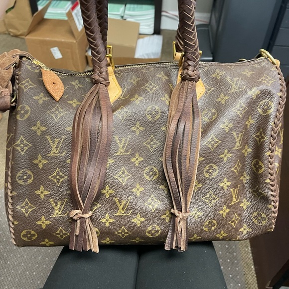 Authentic Louis Vuitton speedy vintage boho bag - Picture 5 of 16